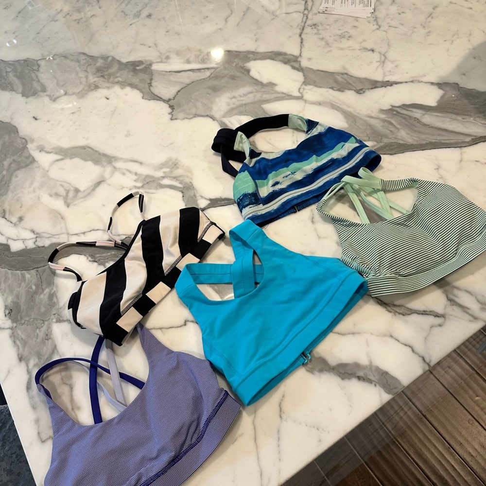 SOLD! Lululemon Size 4 Bra Bundle